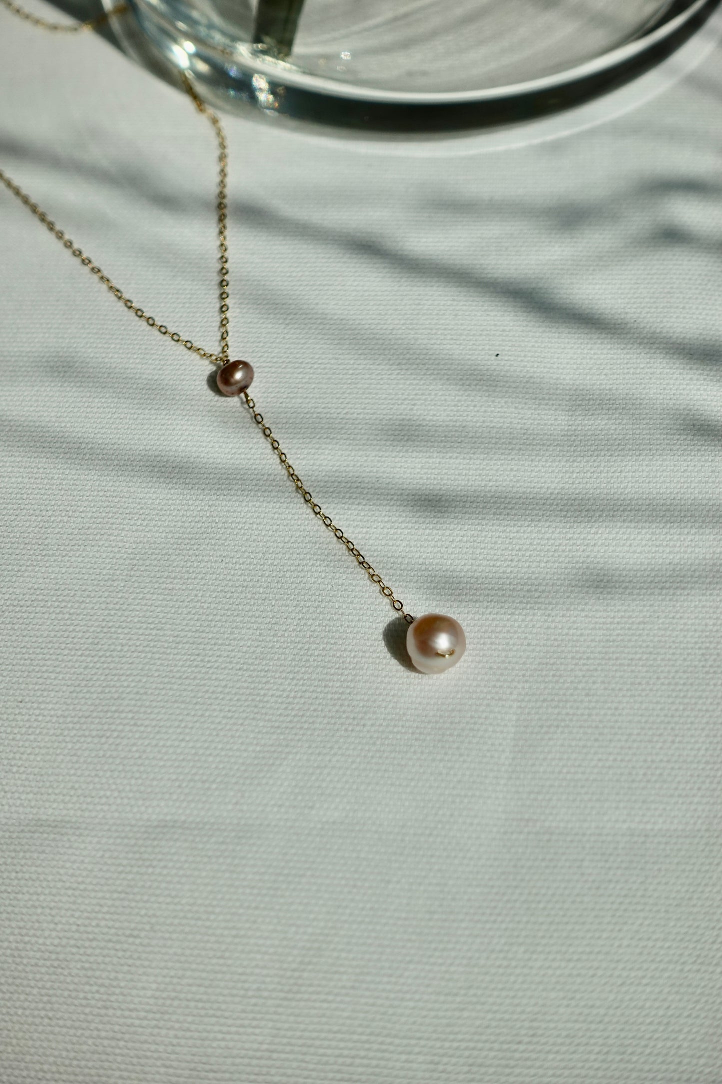 Champagne & Mocha Lariat